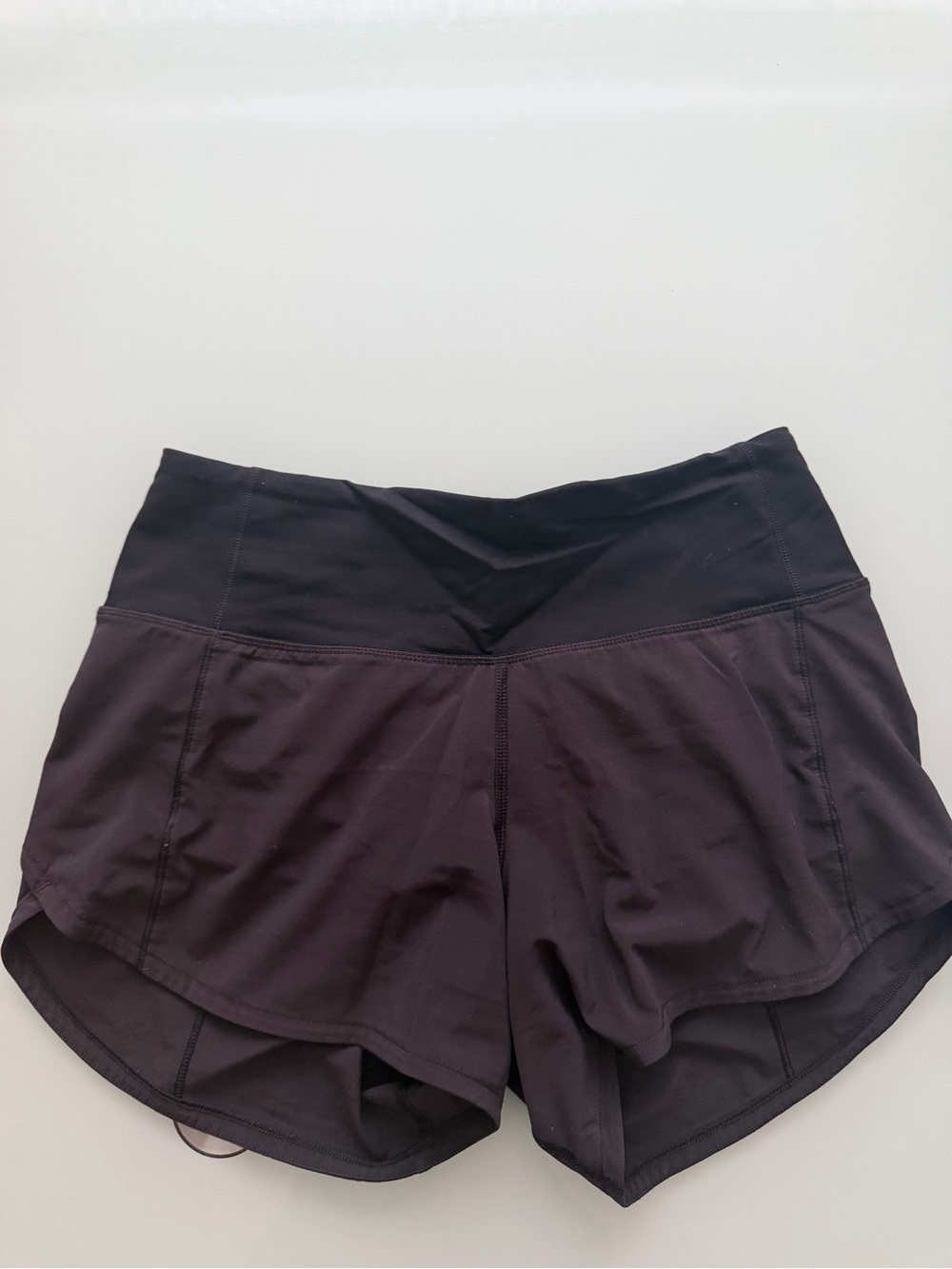 lululemon Women's Black Performance Running Shorts